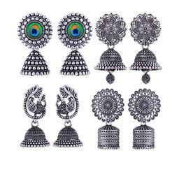 Sangria Alloy Silver-Plated Earrings-image-31