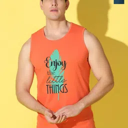 WOOSTRO Pack Of 2 Printed Combed Cotton GymInnerwear VWS26(ENJOY ORANGE)(HARD PEACOCK)-image-66