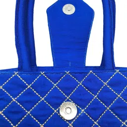 SriShopify Handicrafts Embellished Structured Handheld Bag image 4