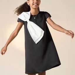 Juniors by Babyshop Girls Bow Detail Knee Length A-Line Dress-image-62