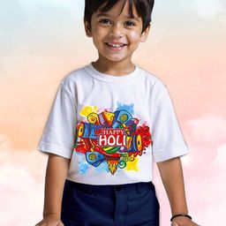 KUCHIPOO Boys Floral Printed T-shirt-image-71
