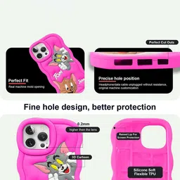 CASE CREATION Cartoon Characters Printed iPhone 6 Plus Bumper Case Mobile Accessories image 2