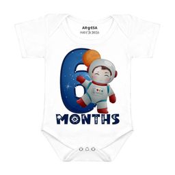 Arvesa 6 Month Baby Printed Bodysuit-image-34