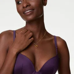 Marks & Spencer Women Medium Coverage Underwired Lightly Padded Plunge Bra-6