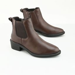 The Roadster Lifestyle Co Women Block Heeled Chelsea Boots-image-97