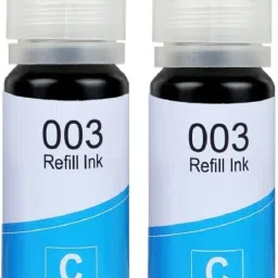 HV Cartridges 003 Refill Ink for Epson L3110,L3115,L3116,L3150,L1110,L3151,L3152,L3156 Printer Cyan Ink Bottle-image-82