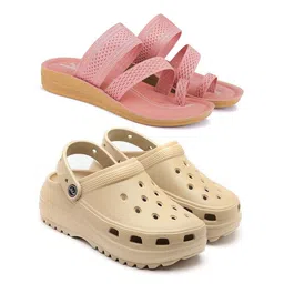 BERSACHE Women Printed One Toe Flats-picture-13