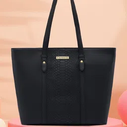 Caprese Textured Structured Shoulder Bag-5