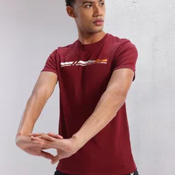 HRX by Hrithik Roshan Printed Rapid-Dry Training T-shirt-image-90