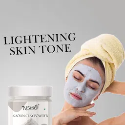 Newsio Set Of 3 Pure & Natural Kaolin Clay Powder For Skin - 100 g Each image 4