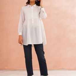 JAYPORE Shirt Collar Tunic-image-5