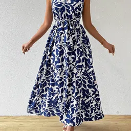 StyleCast Women Floral Printed A-Line Maxi Dress-image-82