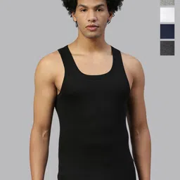 DIXCY SCOTT MAXIMUS Pack Of 5 Pure Cotton Gym Vests MAXV15 STRIKER-VST-1/5-image-39
