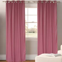 Dekor World Multicoloured Set of 2 Sheer Window Curtain-picture-30