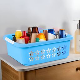 Aura Blue & White Multipurpose Basket Organisers-picture-48