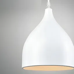 GAUVIK White Aluminium Contemporary Ceiling Lamp-46