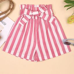 TWEENY MINI Girls Striped Technology Shorts-image-86