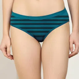 samvar New stylish Blue Cotton Hipster Multicolor Panties Pack of 1-picture-46