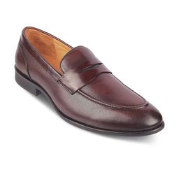 Tresmode Men Leather Loafers-image-64