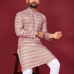 CELLUX Men Multi Kurtas-image-82