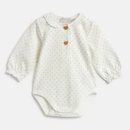 Chicco Infant Girls Polka Dot Printed Bodysuit-picture-31