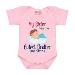 Arvesa Cutest Brother Printed Bodusuit-picture-20