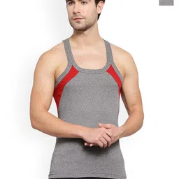 Sporto by Macho Pack Of 2 Pure Cotton Gym Vests-picture-23