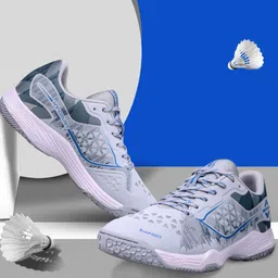 NIVIA Men Mesh Badminton Non-Marking Shoes-picture-29