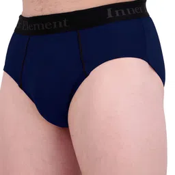 inner element Pack Of 2 Mid Rise Basic Briefs MEN_BRIEF_2PK_NAVY_OLIVE_XS image 4