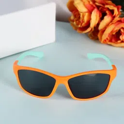 PASSION PETALS Unisex Kids Aviator Sunglasses with UV Protected Lens 11-21orangeglasses-22