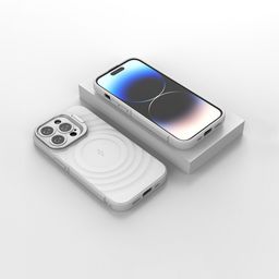 Luxury Kase Solid iPhone 16 Pro Impact Resistant Rugged Back Case with Wireless Charging-57