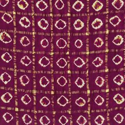 EBADAT Printed Magenta Cotton Dupatta image 2