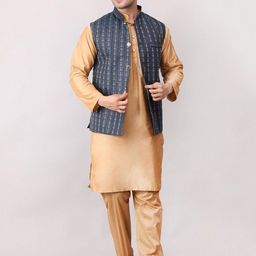 Voniry Men Ethnic Motifs Regular Kurta with Pyjamas-38