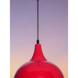 KINIS Modern and Unique Style Red & Black Aluminium Quirky Ceiling Lamp-21