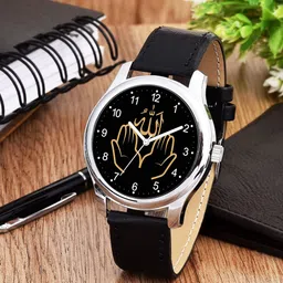 Gopal Shopcart Unisex Dial & Straps Analogue Watch 1017SLV-Islamic-NUM03-BLK-Chikani_SH-image-90