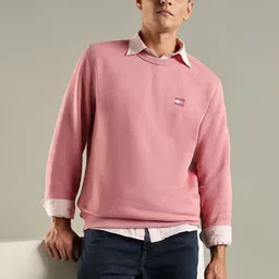 Tommy Hilfiger Europe Round Neck Pure Cotton Pullover Sweatshirt-image-27