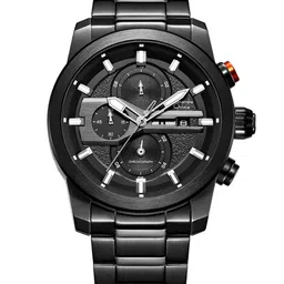 Alexandre Christie Men Dial & Stainless Steel Bracelet Style Straps Analogue Watch 6562MCBIPBA-37