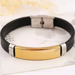 Nitant Men Black Wraparound Bracelet-image-30