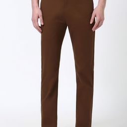 Peter England Casuals Men Mid-Rise Slim Fit Chinos-picture-45