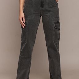 French Connection Women Cotton Mid-Rise Smart Relaxed Fit Jeans-image-74