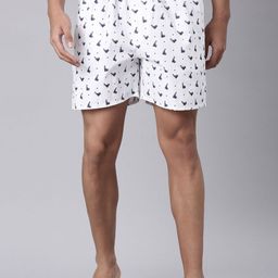 Joven Printed Pure Cotton Side Pocket Boxers 25JB1P-WS-image-36
