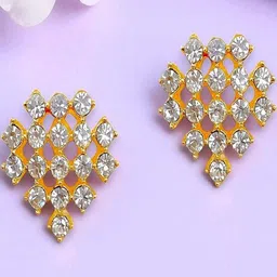 AccessHer Gold-Plated Studs Earrings-picture-25
