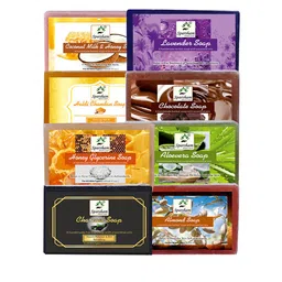 SPARSHAM-NATURE'S TOUCH Set Of 8 Herbal Soap With Essential Oil- 125 g Each-picture-11