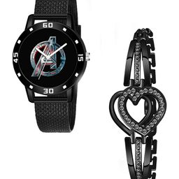 Gopal Shopcart Women Watch And Bracelet Gift Set-image-47