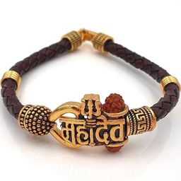 Divine souvenirs Multi Brass Bracelet-image-75