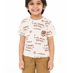 POP STREET KIDS Girls Printed Short Sleeves T-shirt With Shorts-picture-1
