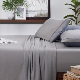 MASPAR Blue Striped 300 TC Bedsheet With 2 Pillow Covers 2.75 m x 2.75 m-image-29