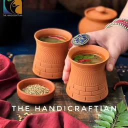The handicraftianUnisex Orange Cups and Mugs-49