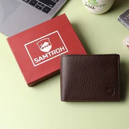 SAMTROH Men Leather Two Fold Wallet-picture-14