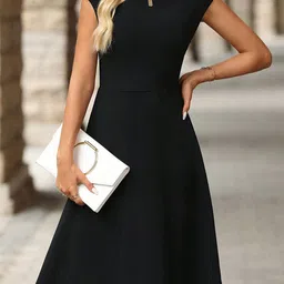 StyleCast Women Round Neck A-Line Dress-picture-48